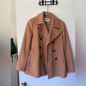 Tan pea coat